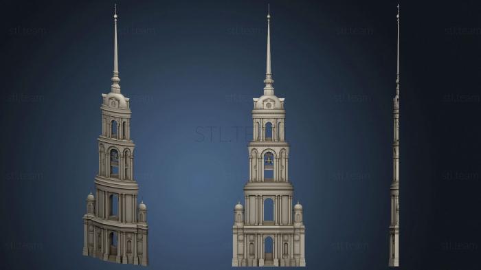 3D model Shuya Bell Tower (STL)