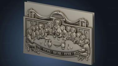 3D model The Last Supper version1 (STL)