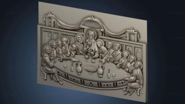 3D model The Last Supper version3 (STL)