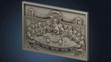 3D model The Last Supper version 4 (STL)