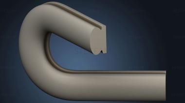 3D model Rotating railing element (STL)