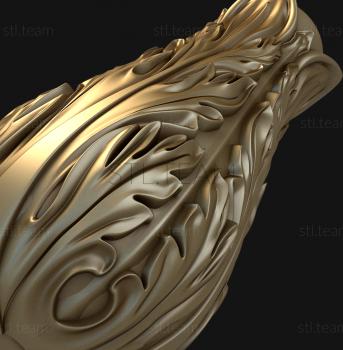 3D model Acanthus vase (STL)