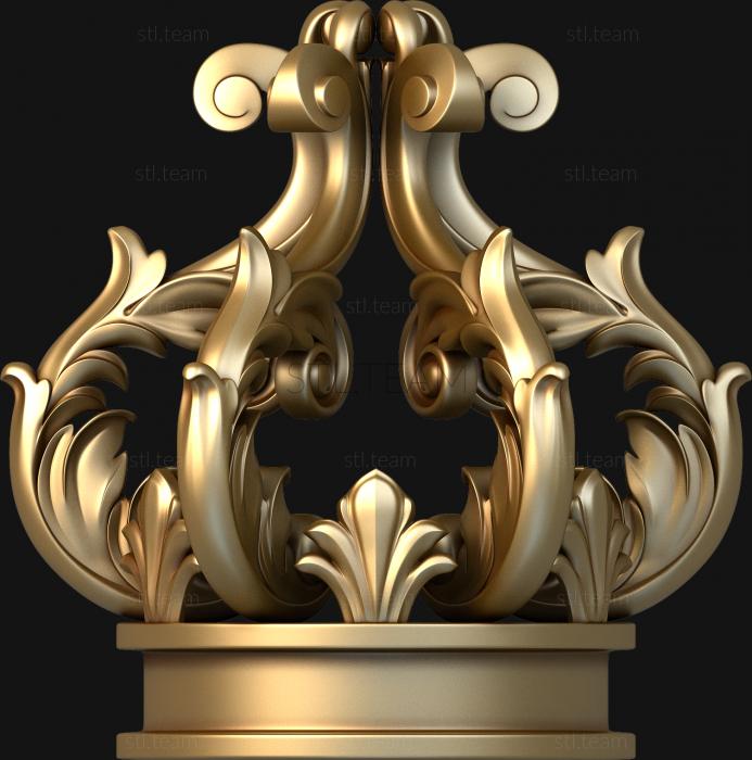 3D model The emperors crown (STL)