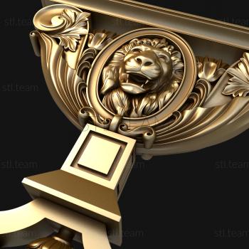 3D model Lions head (STL)