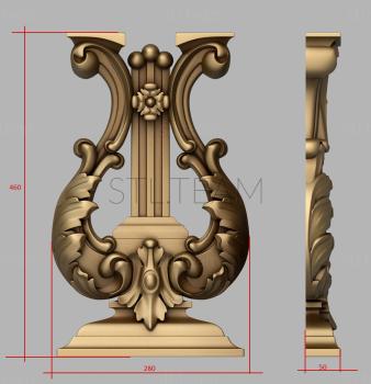 3D model The magic harp (STL)