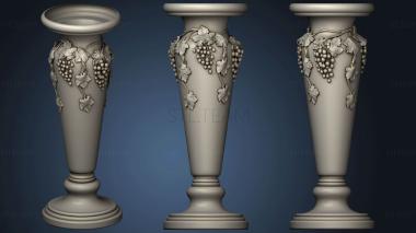 3D model Vase with a vine (STL)