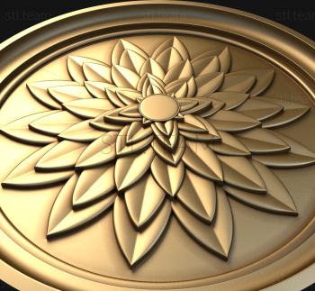 3D model Dahlias (STL)