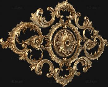 3D model Vintage brooch (STL)