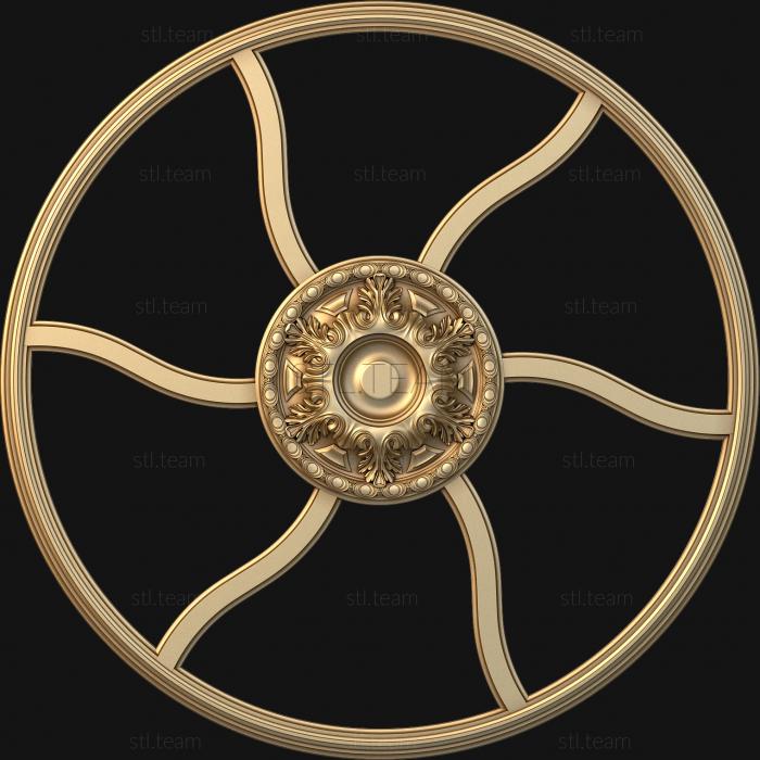 Потолочные розетки Wheel