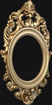3D модель Круглое зеркало (STL)
