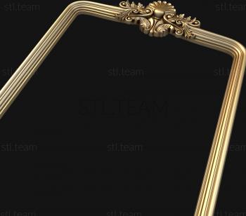 3D model Rectangular mirror frame (STL)