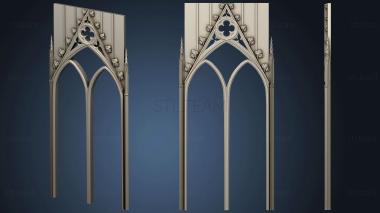 3D model Gothic frame (STL)