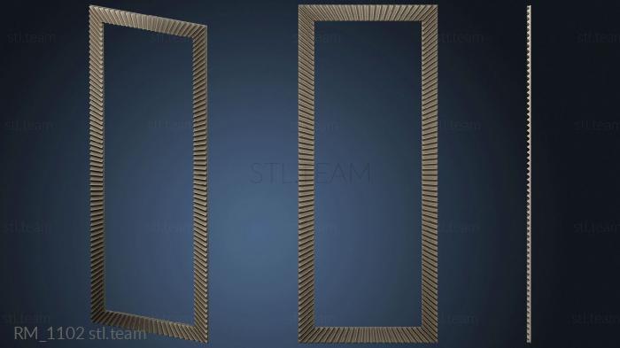 Зеркала и рамы Mirror frame with stripes