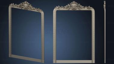 3D model Mirror frame version with perimeter decoration (STL)