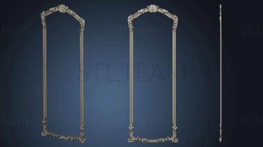 3D model Carved floor mirror (STL)