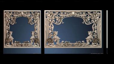 3D модель DZERKALO_RAMA_1126 (STL)