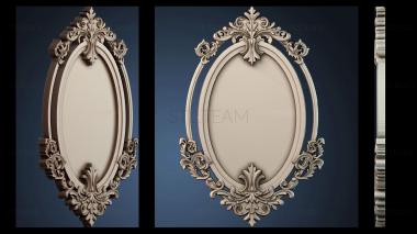 3D model Oval Mirror (STL)