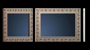 3D model Antique picture frame (STL)