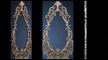 3D model Royal mirror frame pattern (STL)