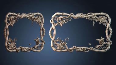 3D model Template frame design (STL)