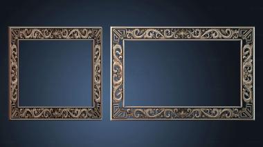 3D model Template frame design (STL)