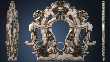 3D model Template frame design (STL)