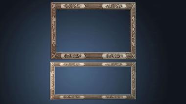 3D model Template frame design (STL)