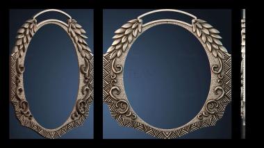 3D модель DZERKALO_RAMA_1257 (STL)