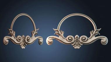 3D модель DZERKALO_RAMA_1260 (STL)