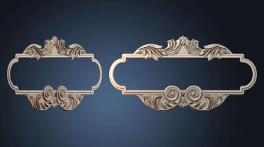 3D модель DZERKALO_RAMA_1267 (STL)