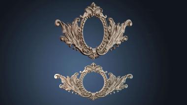 3D модель DZERKALO_RAMA_1275 (STL)