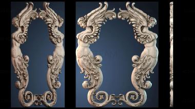 3D модель DZERKALO_RAMA_1279 (STL)