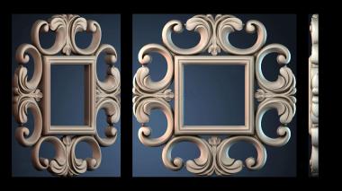 3D модель DZERKALO_RAMA_1365 (STL)