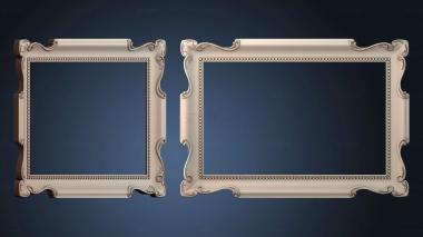 3D модель DZERKALO_RAMA_1366 (STL)