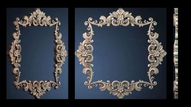 3D модель DZERKALO_RAMA_1368 (STL)