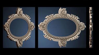 3D модель DZERKALO_RAMA_1424 (STL)