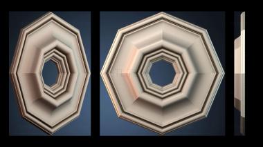 3D модель DZERKALO_RAMA_1437 (STL)