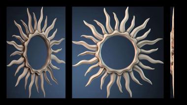 3D модель DZERKALO_RAMA_1480 (STL)