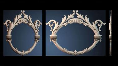 3D модель DZERKALO_RAMA_1481 (STL)