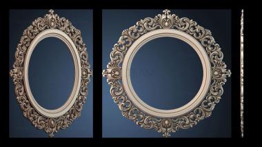 3D модель DZERKALO_RAMA_1492 (STL)