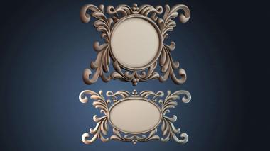 3D модель DZERKALO_RAMA_1508 (STL)