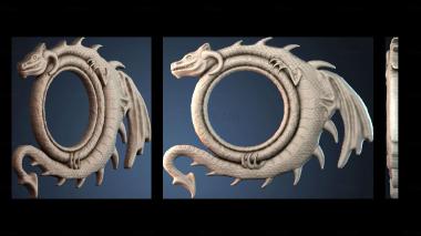 3D модель DZERKALO_RAMA_1592 (STL)