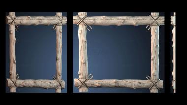 3D модель DZERKALO_RAMA_1623 (STL)