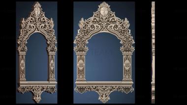 3D model Religious picture frames or mirrors (STL)