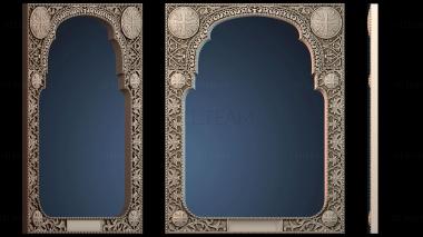 3D модель DZERKALO_RAMA_1645 (STL)