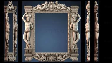 3D модель DZERKALO_RAMA_1790 (STL)