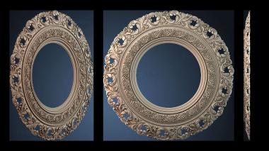 3D модель DZERKALO_RAMA_1791 (STL)