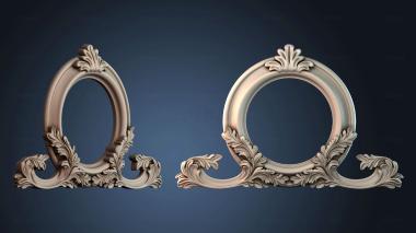 3D модель DZERKALO_RAMA_1808 (STL)