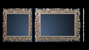 3D модель DZERKALO_RAMA_1833 (STL)