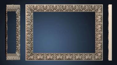 3D модель DZERKALO_RAMA_1841 (STL)